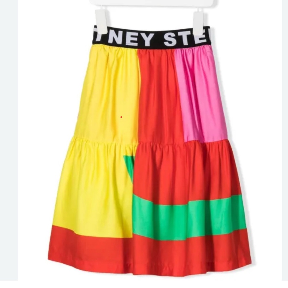 Stella McCartney Girls Color Block Skirt